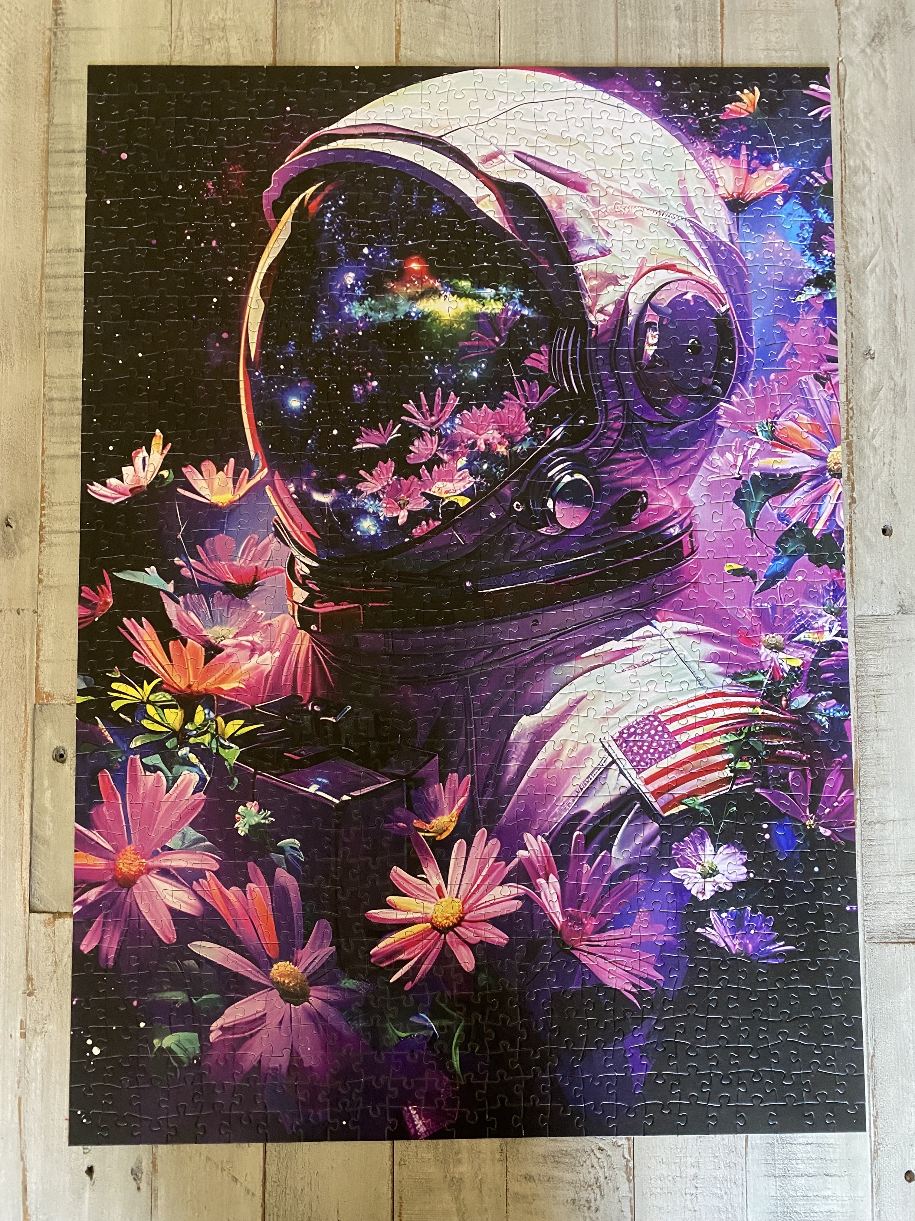 Space themed puzzle
